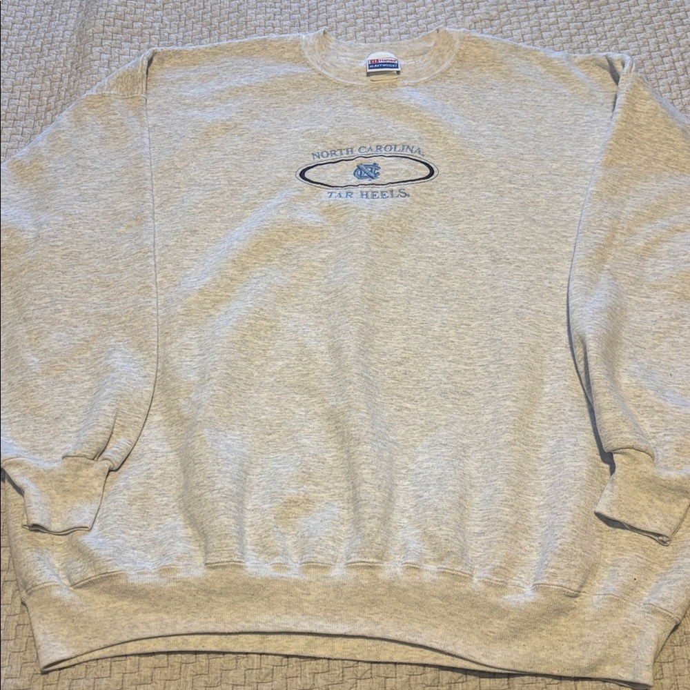 Vintage University of North Carolina Embroidered Heavyweight Crewneck Size XXL
